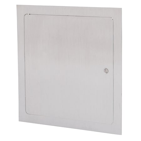 Elmdor Dry Wall Access Door, 12x12, Stainless Steel W/ Screwdriver Lock DW12X12SS-SDL